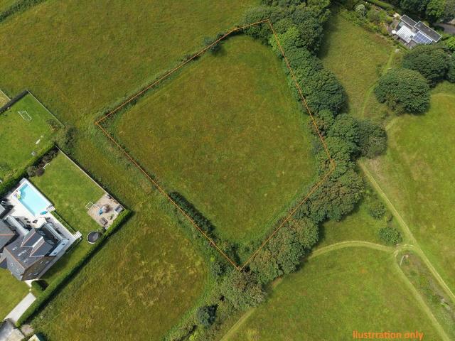 Land for sale in Mount Hawke, Cornwall