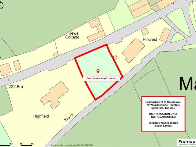 Land for sale in Wiveliscombe, Somerset
