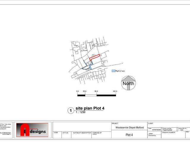 Land for sale in East The Water, Torridge