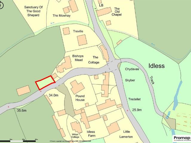 Land for sale in Penweathers, Cornwall