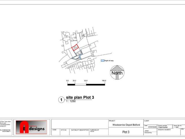 Land for sale in Brandis Corner, Devon