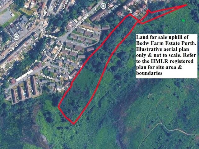 Land for sale in Glynfach, Cymmer