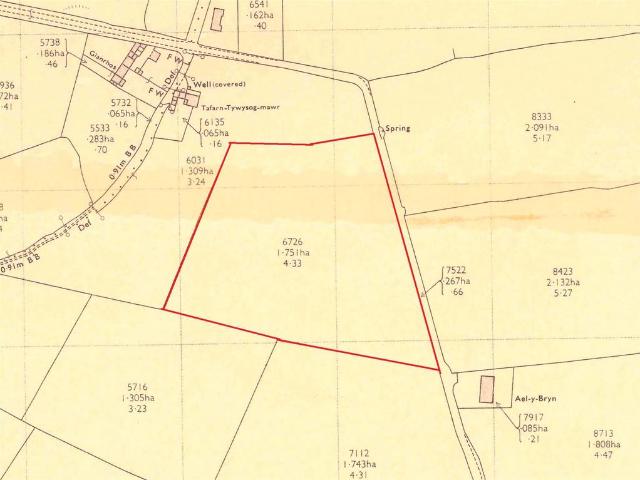 Land for sale in Wales