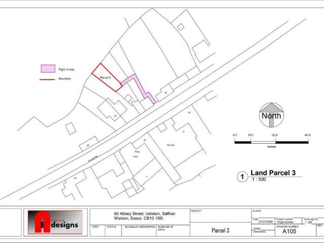 Land for sale in Arrington, Cambridgeshire