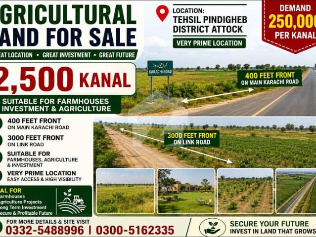 Land for sale in Attock, Islamabad Capital Territory