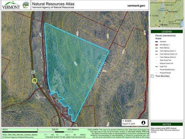 Land for sale in Vermont