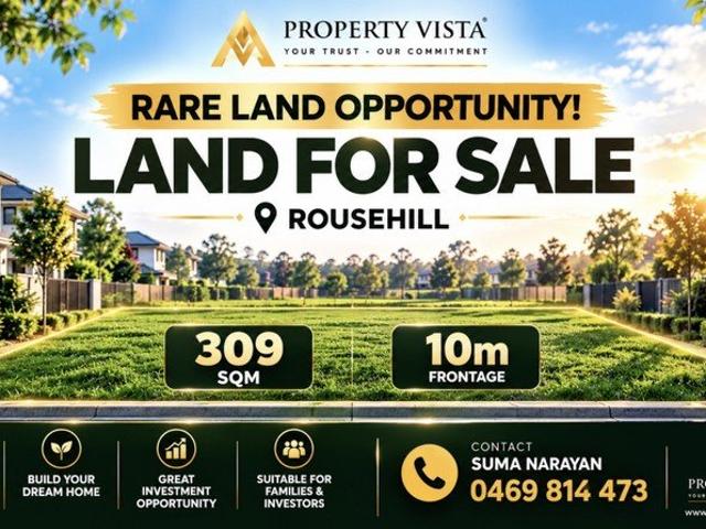 Land for sale in Rouse Hill, Sydney