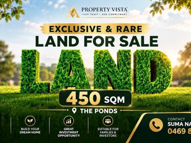 Land for sale in The Ponds, Sydney