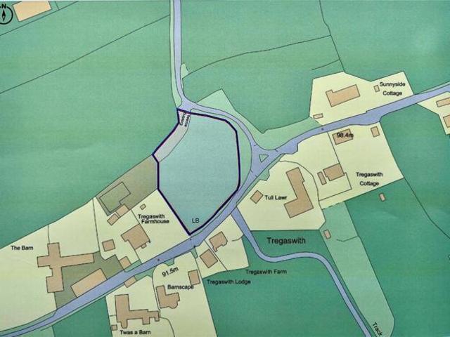 Land for sale in Higher Trekenning, St Columb Major