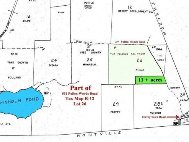 Land for sale in Palermo, Waldo County