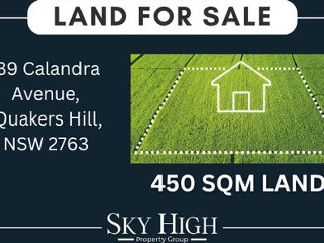 Land for sale in Sydney, New South Wales