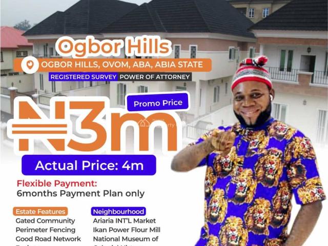 Land for sale in Aba, Abia