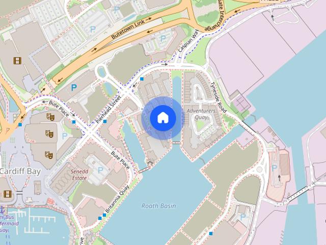 Apartment for rent in Cardiff Bay, Cardiff