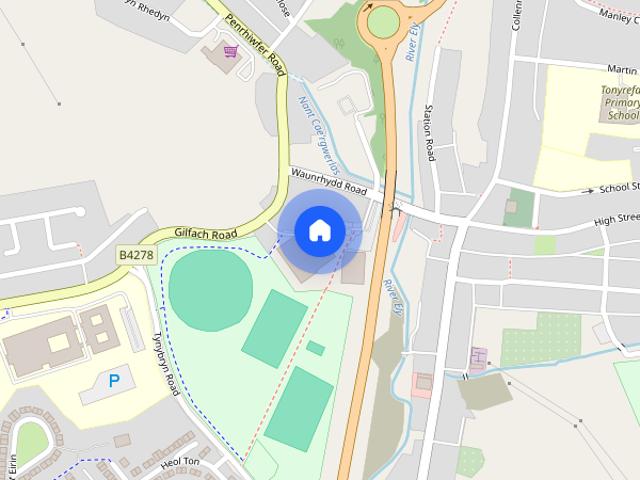 Apartment for rent in Tonyrefail, Coedely