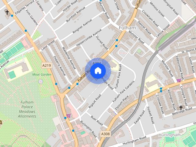Apartment for rent in Hurlingham, Greater London