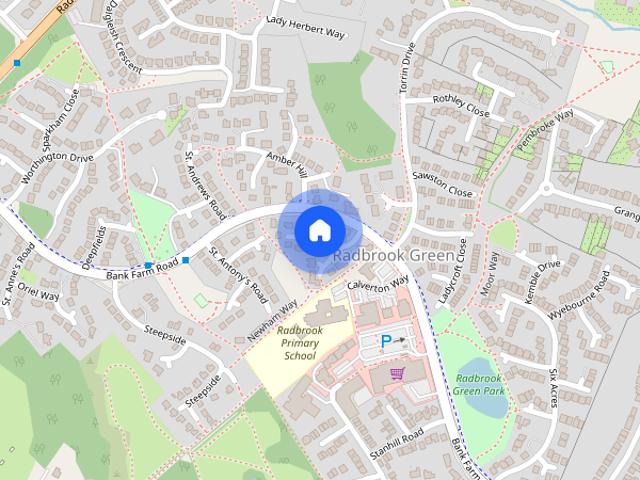 House for rent in Radbrook Green, Frankwell