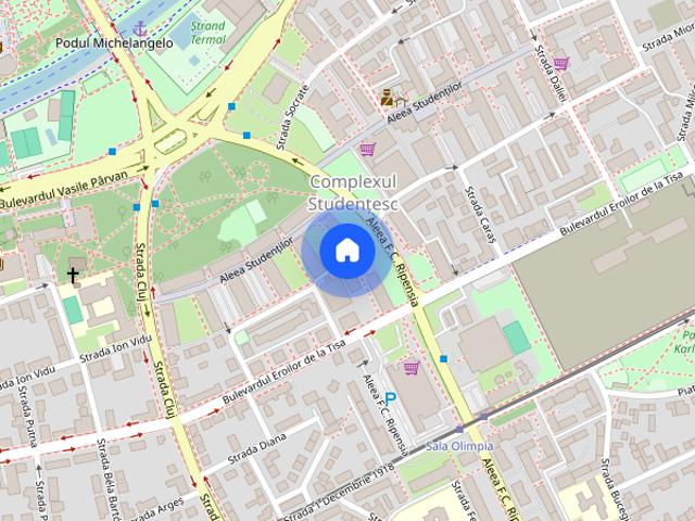 Apartament închirieri în Complex Studențesc, Timișoara
