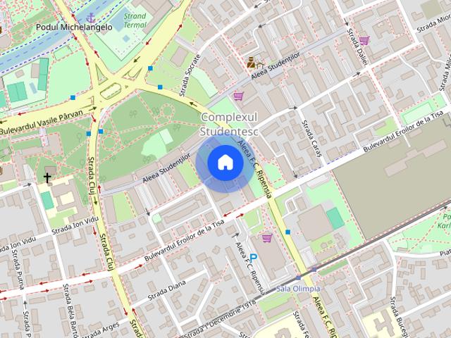Apartament închirieri în Complex Studențesc, Timișoara