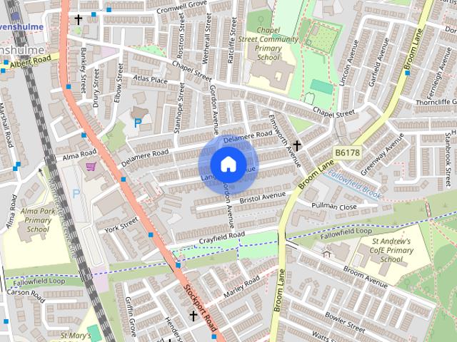 House for rent in Georgia, Greater Manchester