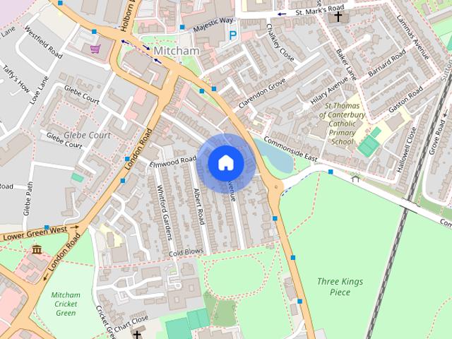 Apartment for rent in London Borough of Merton, Mitcham