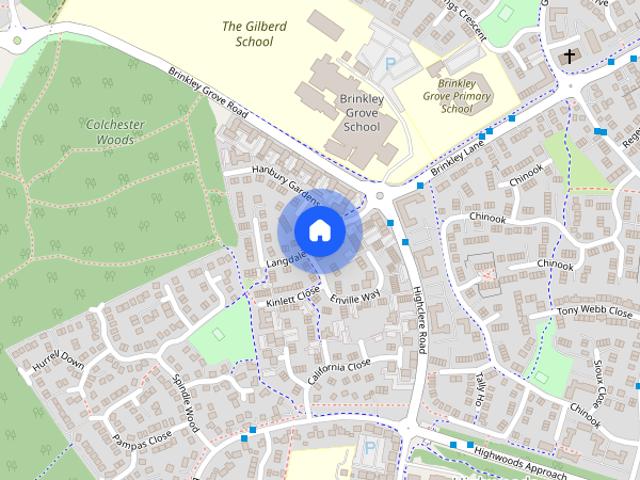 House for rent in Highwoods, Fordham Heath