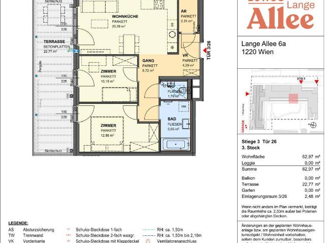 Apartment kaufen in Donaustadt, Wien