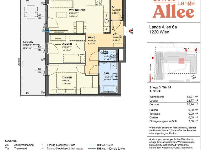 Apartment kaufen in Donaustadt, Wien