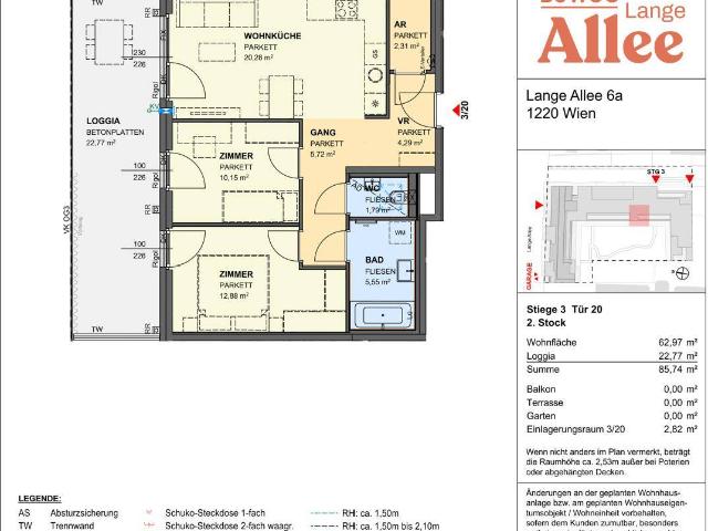 Apartment kaufen in Donaustadt, Wien