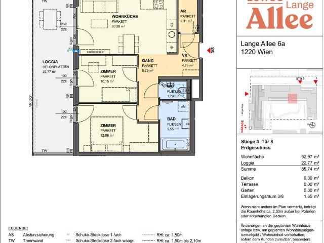Apartment kaufen in Donaustadt, Wien