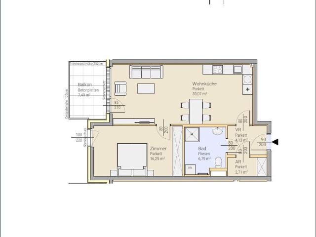 Wohnung mieten in Langenrohr, Niederösterreich