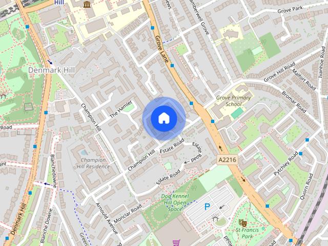 House for rent in Denmark Hill, Greater London