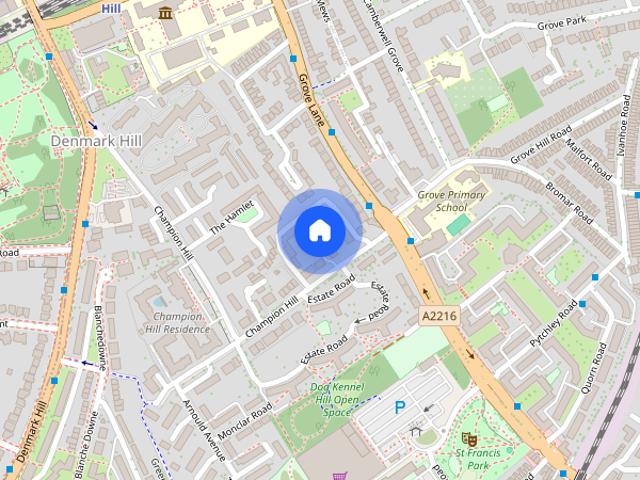 House for rent in Denmark Hill, Greater London