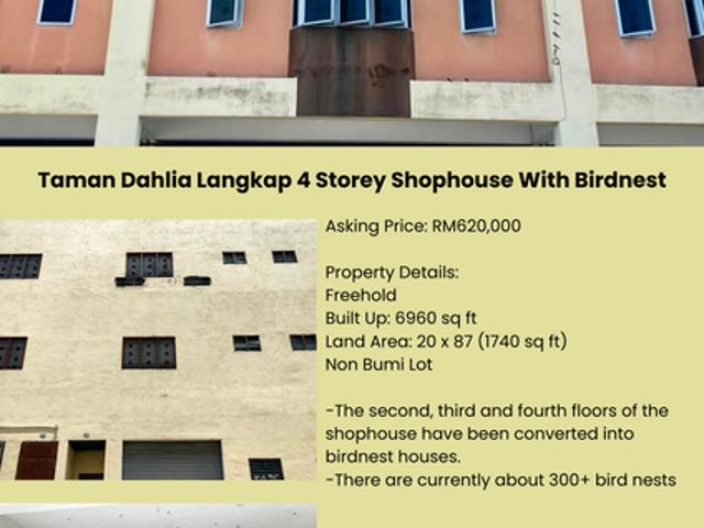Shop for sale in Perak, Gajah