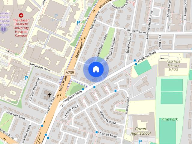 Apartment for rent in West Drumoyne, Glasgow
