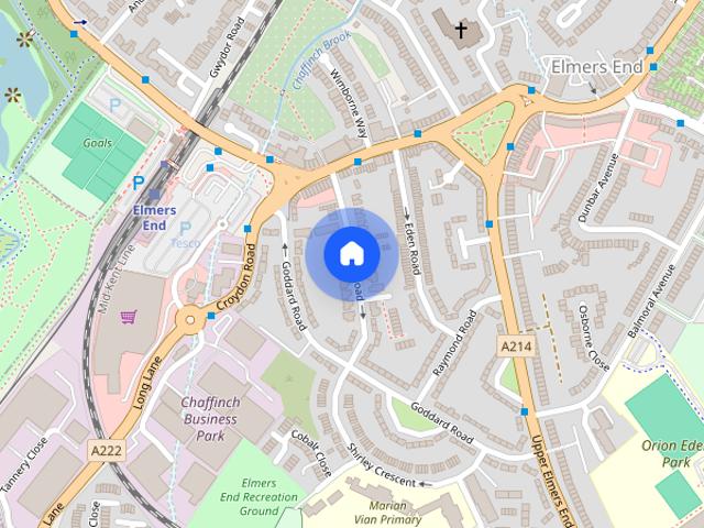 Apartment for rent in Elmers End, Greater London