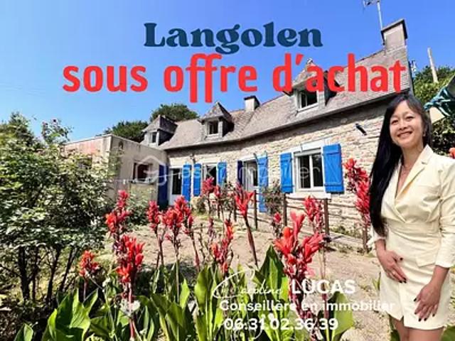 Maison vente à La Croix Rouge, Langolen