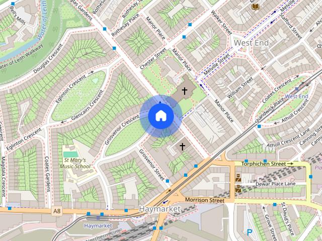 Apartment for rent in Haymarket, Scotland