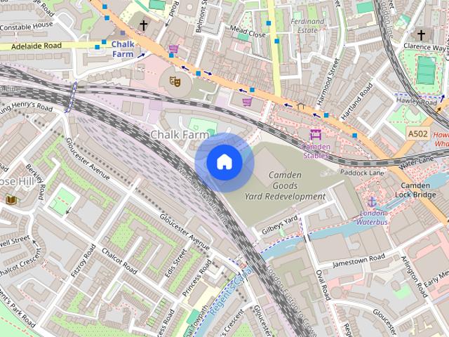 Apartment for rent in Primrose Hill, Greater London