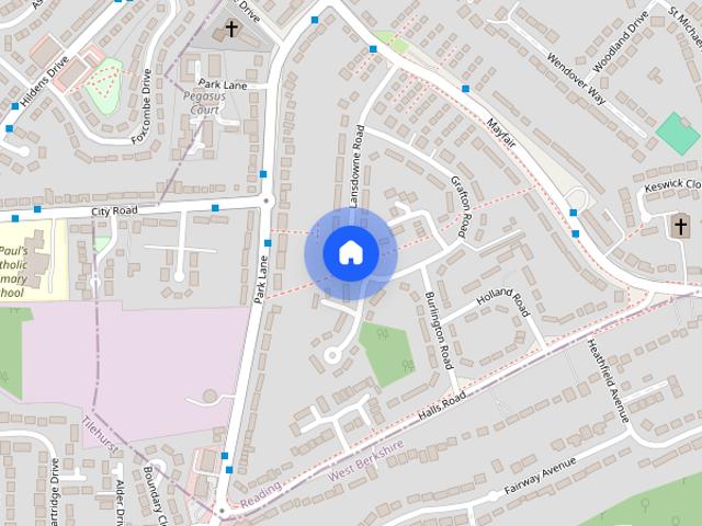 House for rent in The Triangle, Reading