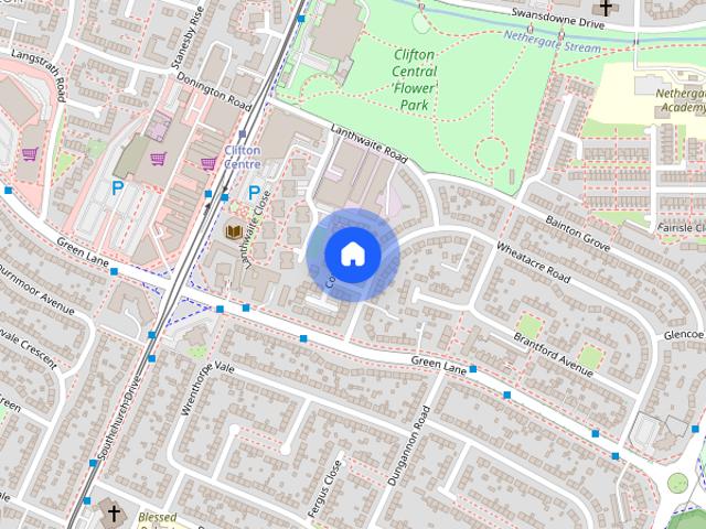 Apartment for rent in Clifton, City of Nottingham