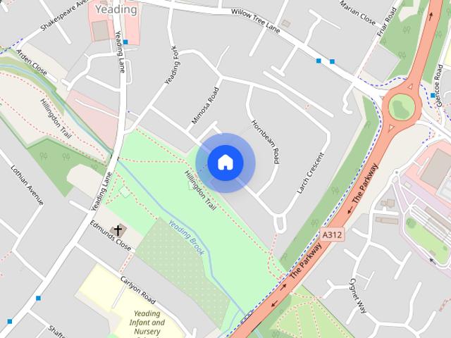 Apartment for rent in Yeading, Greater London
