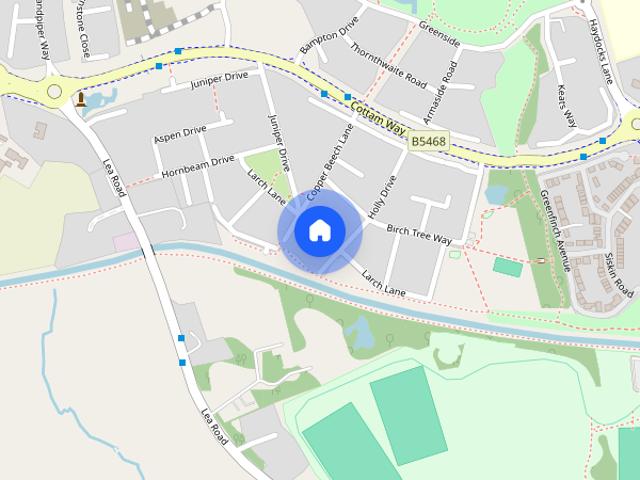 House for rent in Lea, Higher Bartle