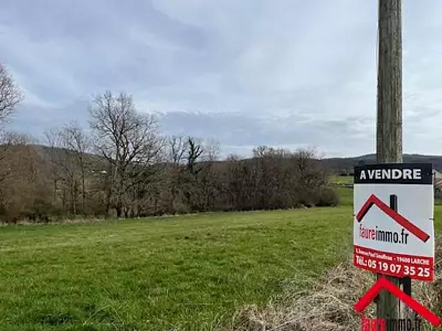 Terrain vente à Brive-la-Gaillarde, Larche