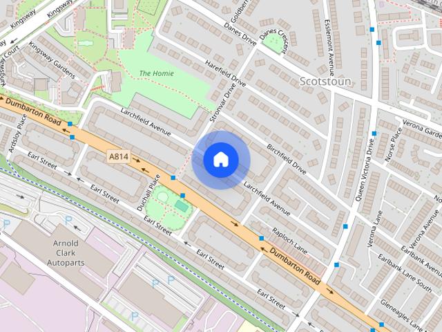Apartment for rent in Scotstounhill, Scotstoun