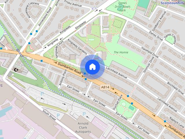 Apartment for rent in Blawarthill, Scotstoun