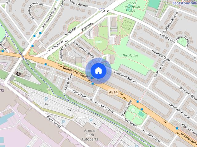 Apartment for rent in Blawarthill, Scotstoun