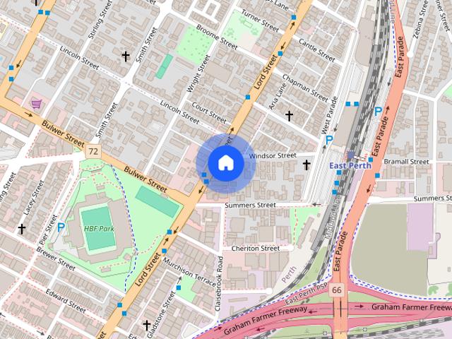 Apartment for rent in Highgate, Western Australia