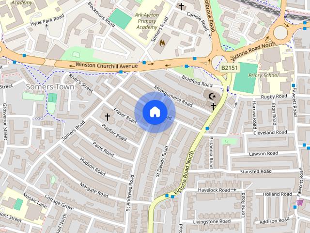 Room for rent in Somers Town, City Of Portsmouth