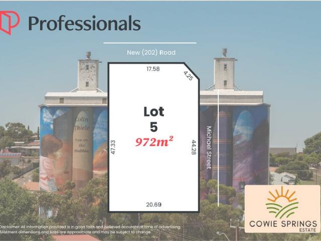 Land for sale in Goyder, South Australia