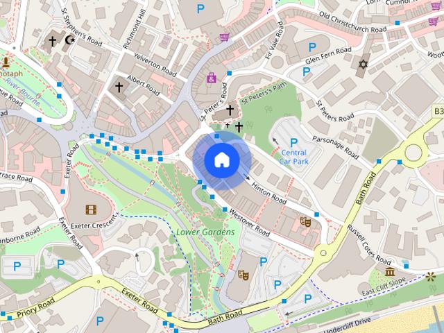 Studio for rent in West Cliff, Bournemouth